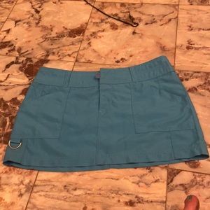 Roxy size 3 blue mini skirt
